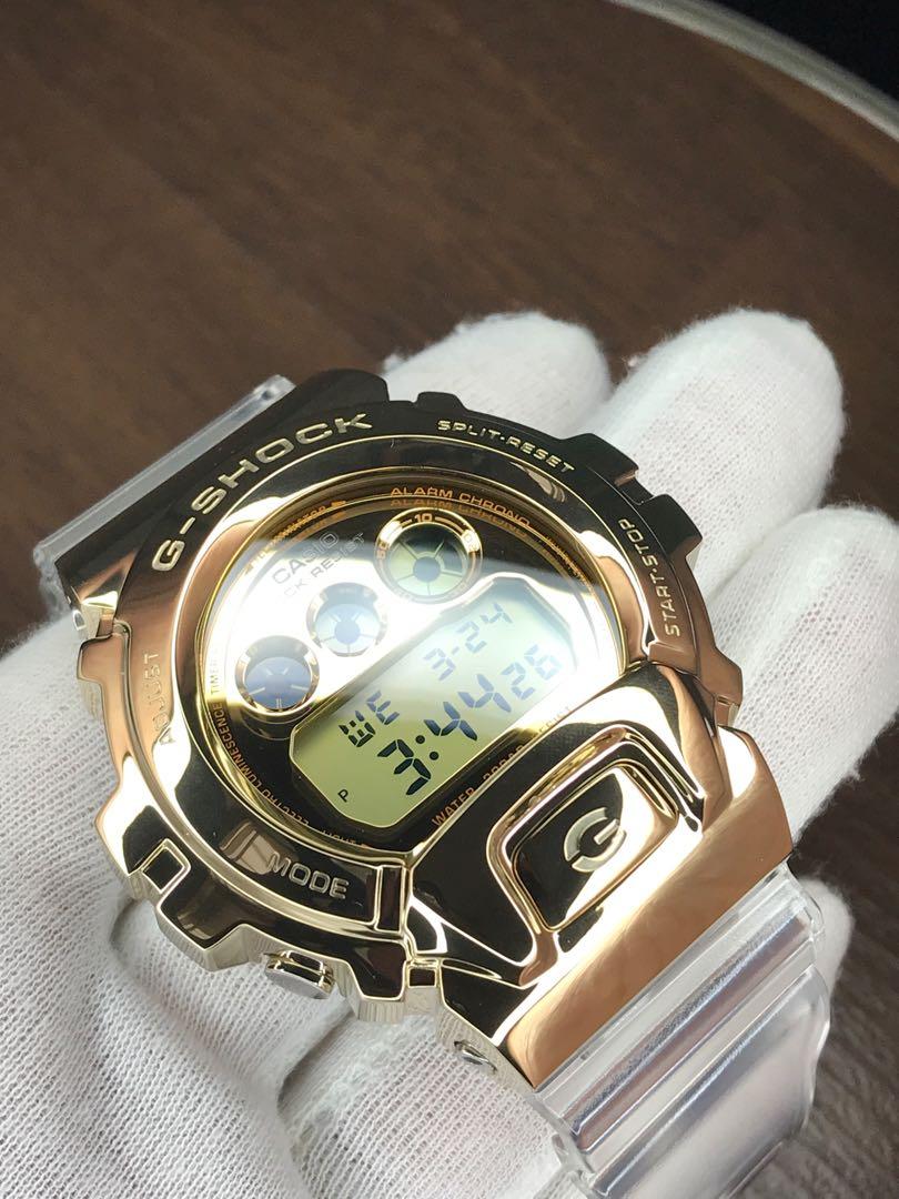 G shock outlet gold plated