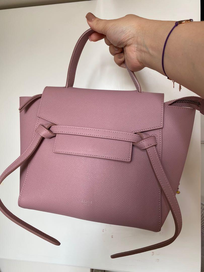 Celine belt bag antique outlet rose