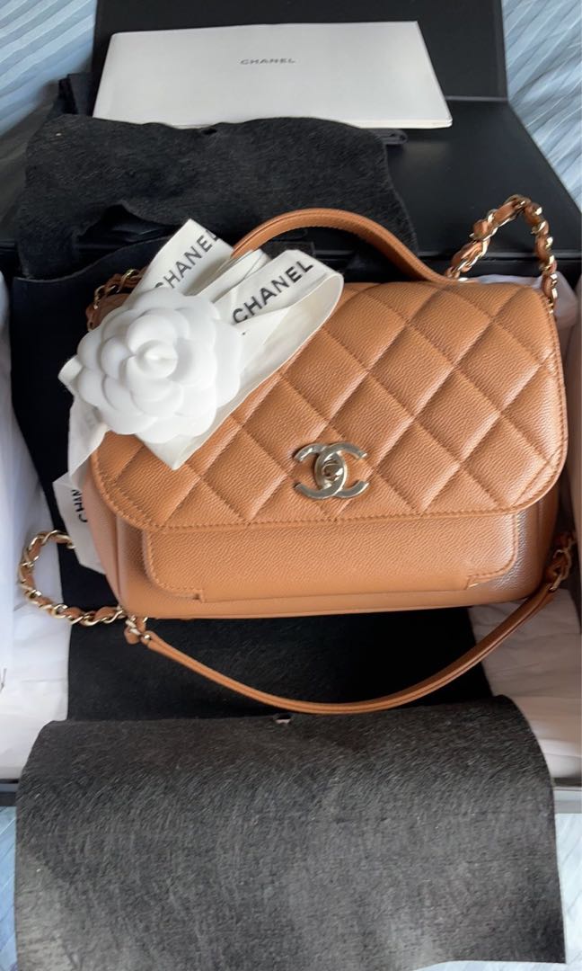 CHANEL BUSINESS AFFINITY CARAMEL 22B, Women's Fashion, Bags & Wallets,  Purses & Pouches on Carousell