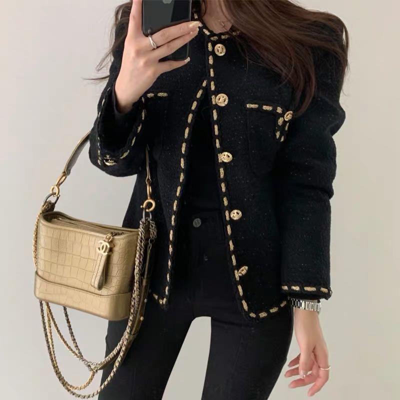 Chanel style cheap women's jackets