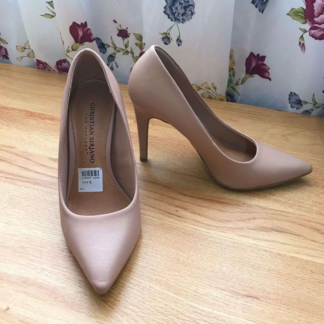 Christian siriano nude discount pumps