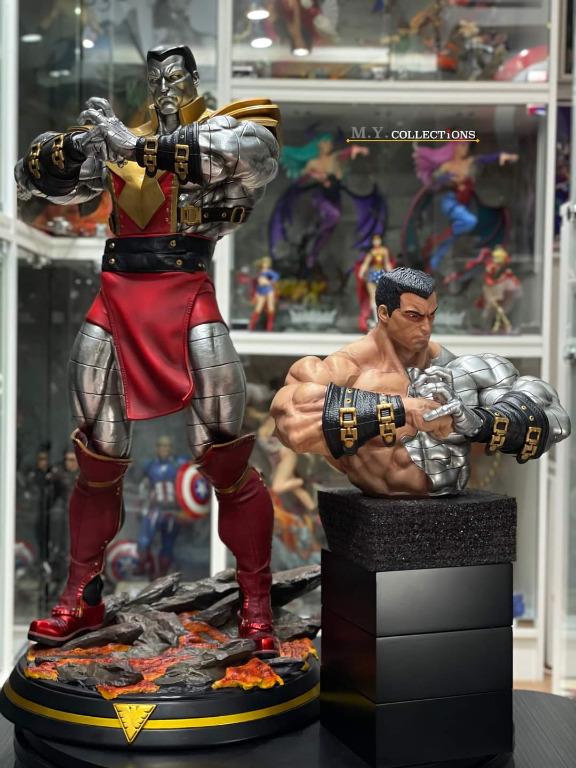 Custom Colossus statue X-Men NOT Sideshow XM Prime1 (Category: Figurines & Statues) located in Manila. Submitted by alc007 (Listing ID 1077600179, Image 2). Description: Custom Phoenix Force Colossus statue for sale for 70k. Opened only to check..