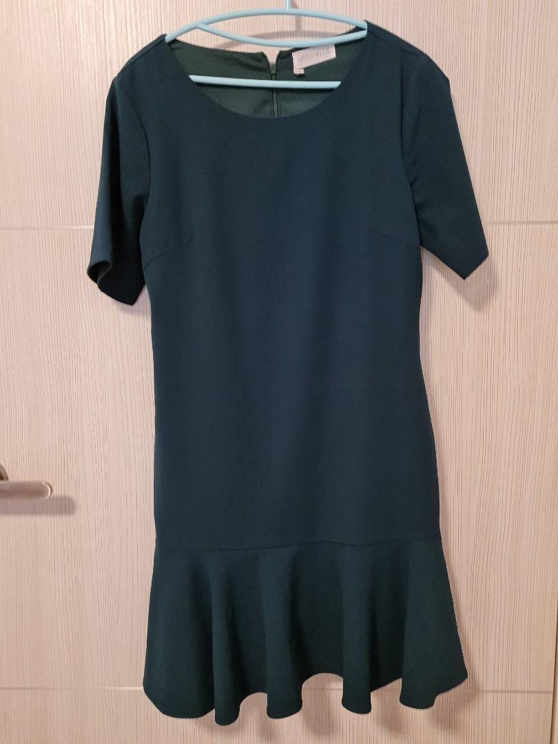 dark green formal