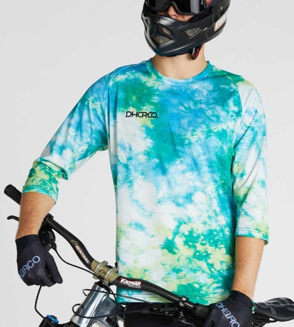 DHARCO MENS 3/4 SLEEVE JERSEY TIE DYE, Sports Equipment, Bicycles