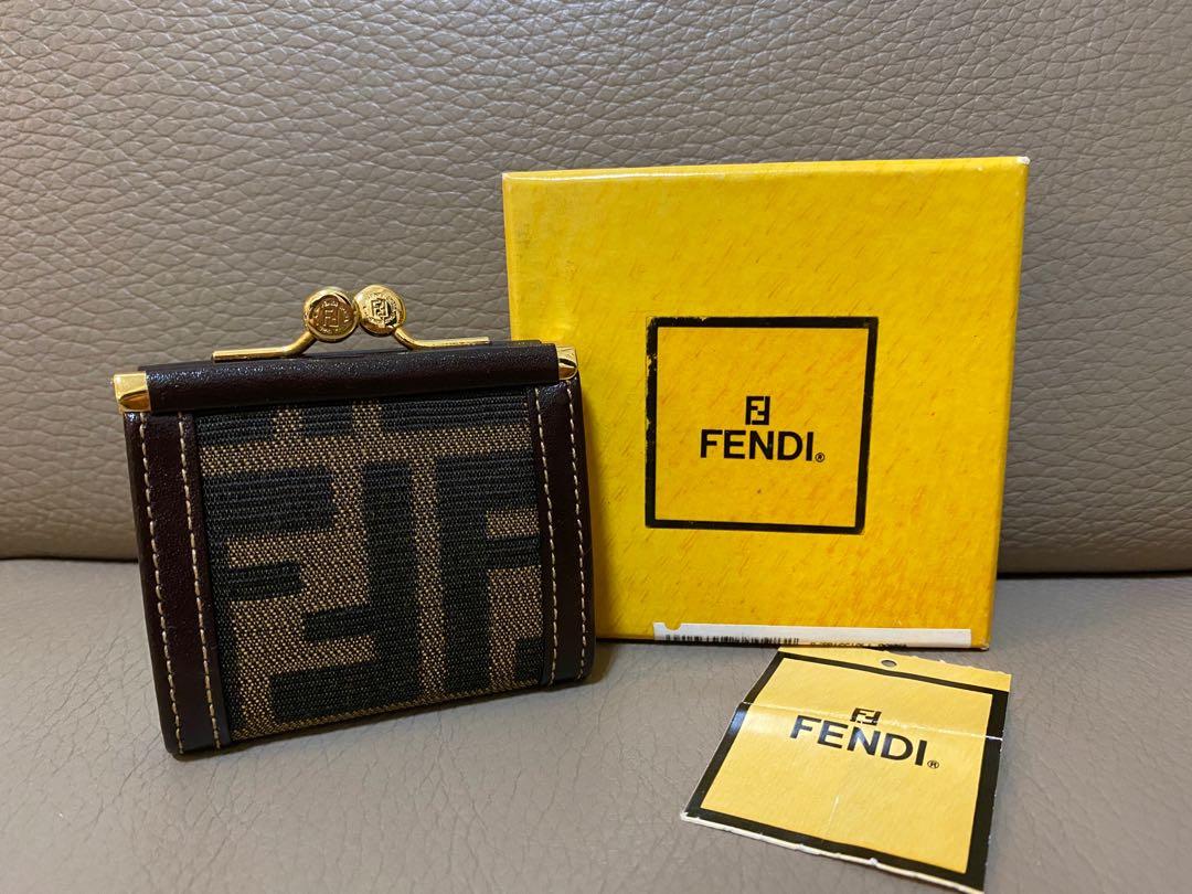 Vintage fendi coin purse outlet