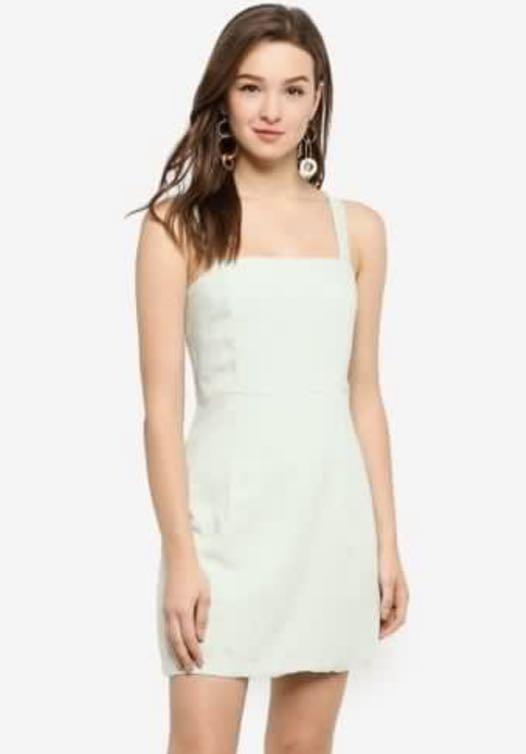 Forever 21 beige dress discount