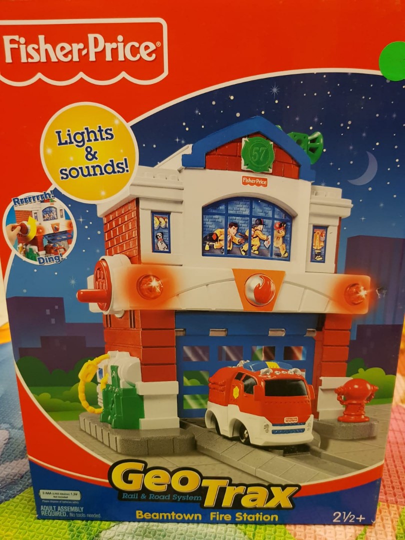 Geotrax Beam town fire station Hobbies Toys Toys Games on