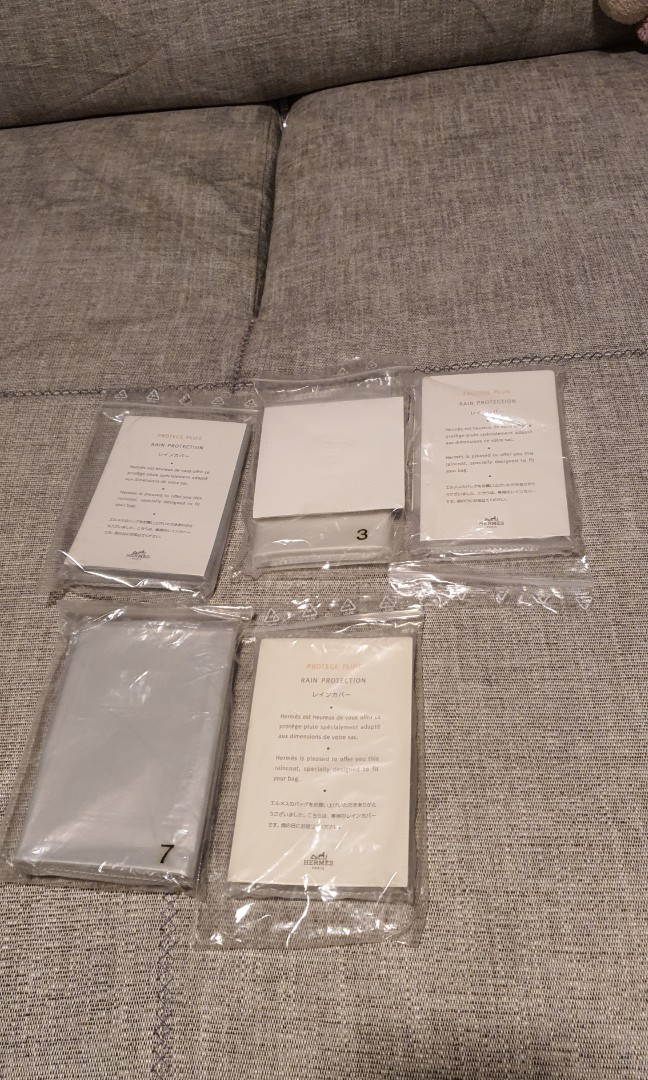Hermes raincoat for bags, Everything Else on Carousell
