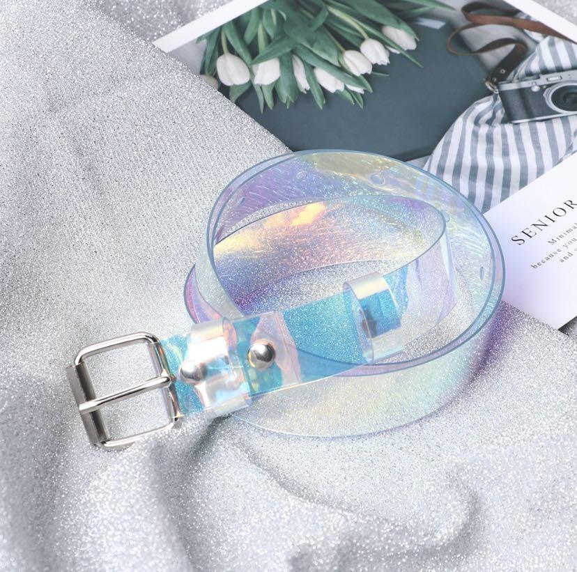 holographic corset belt