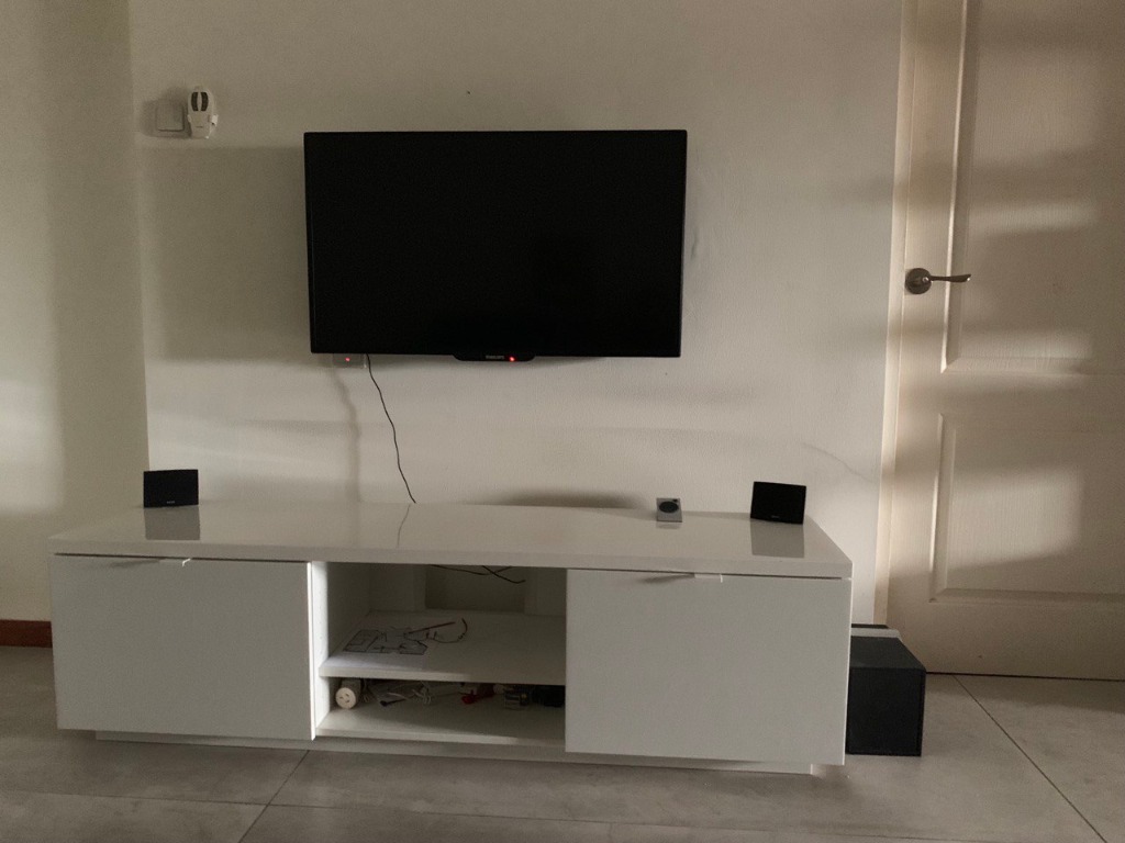 IKEA BY S TV unit Excellent condition Furniture Home Living