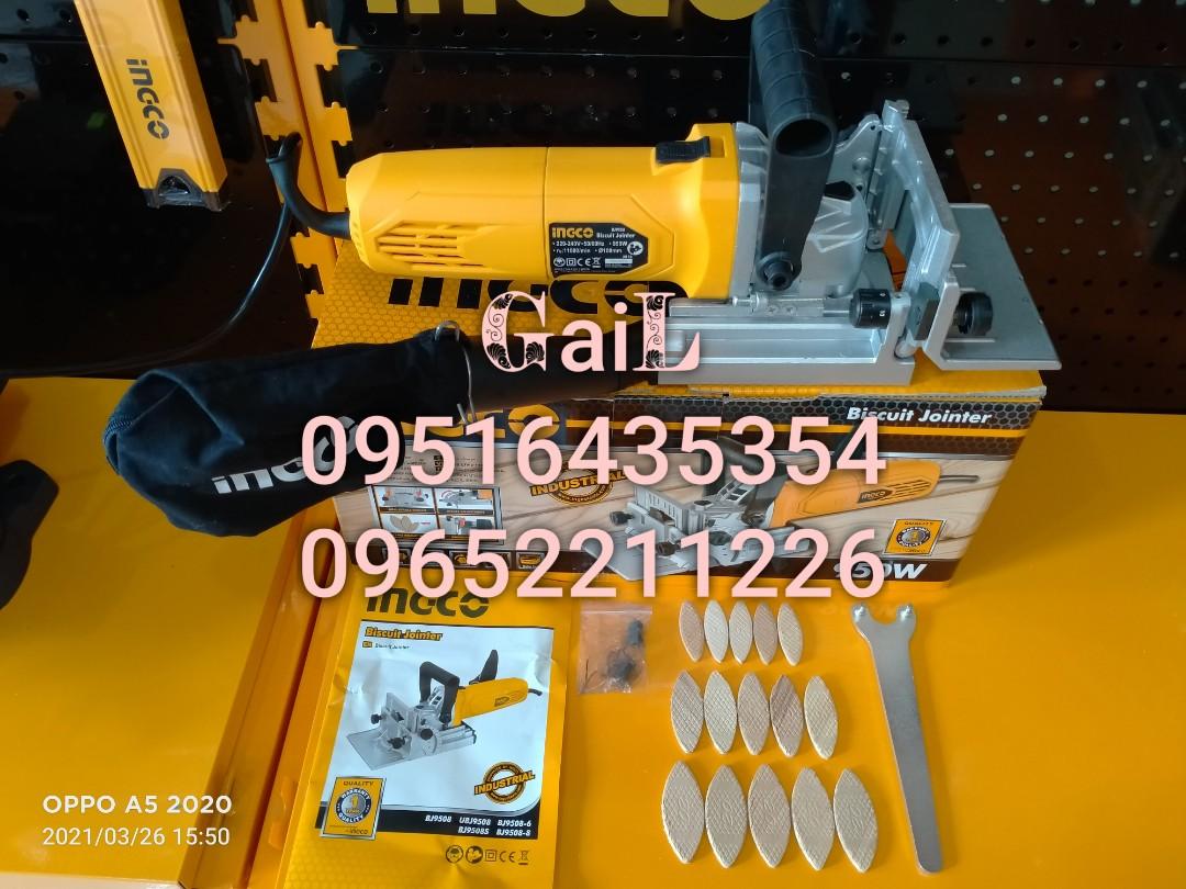 Ingco 950w Biscuit Jointer Bj9508 Commercial Industrial Construction Tools Equipment On Carousell