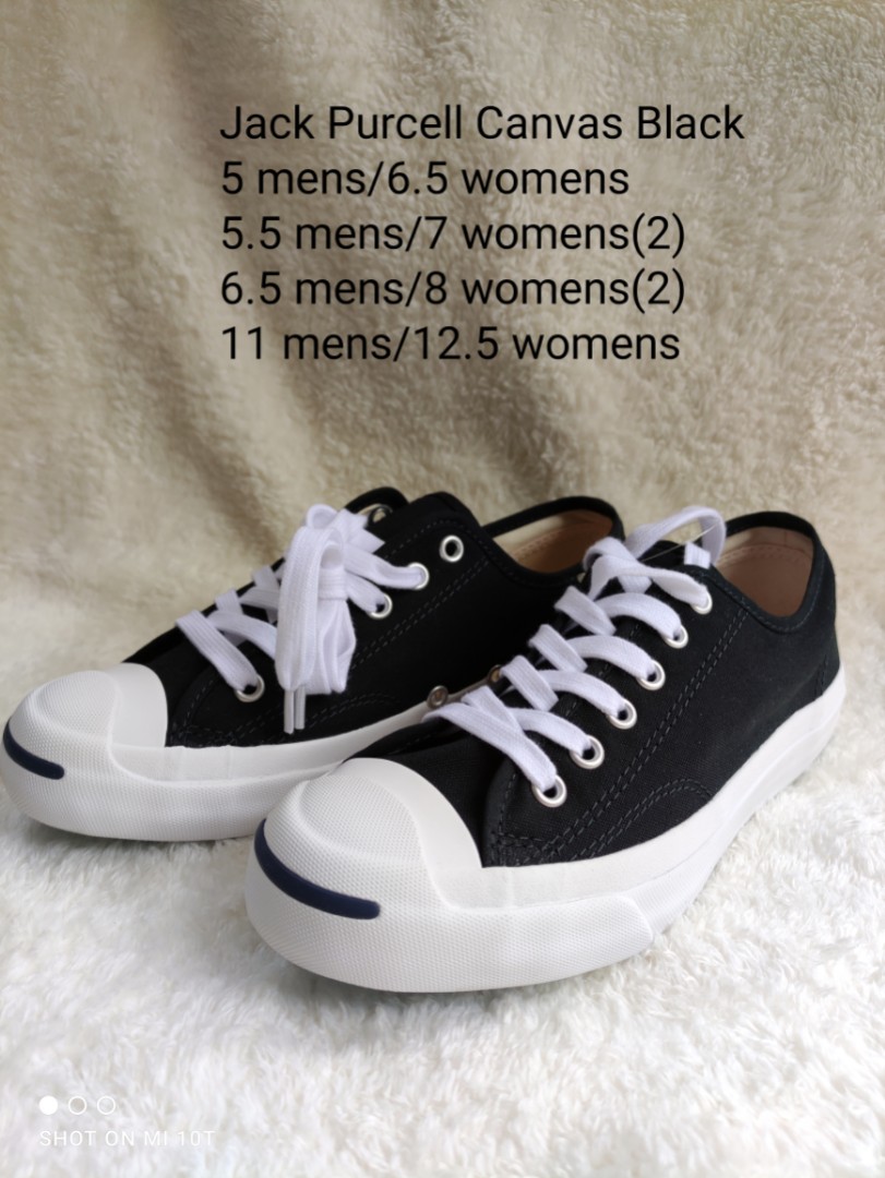 converse jack purcell black canvas