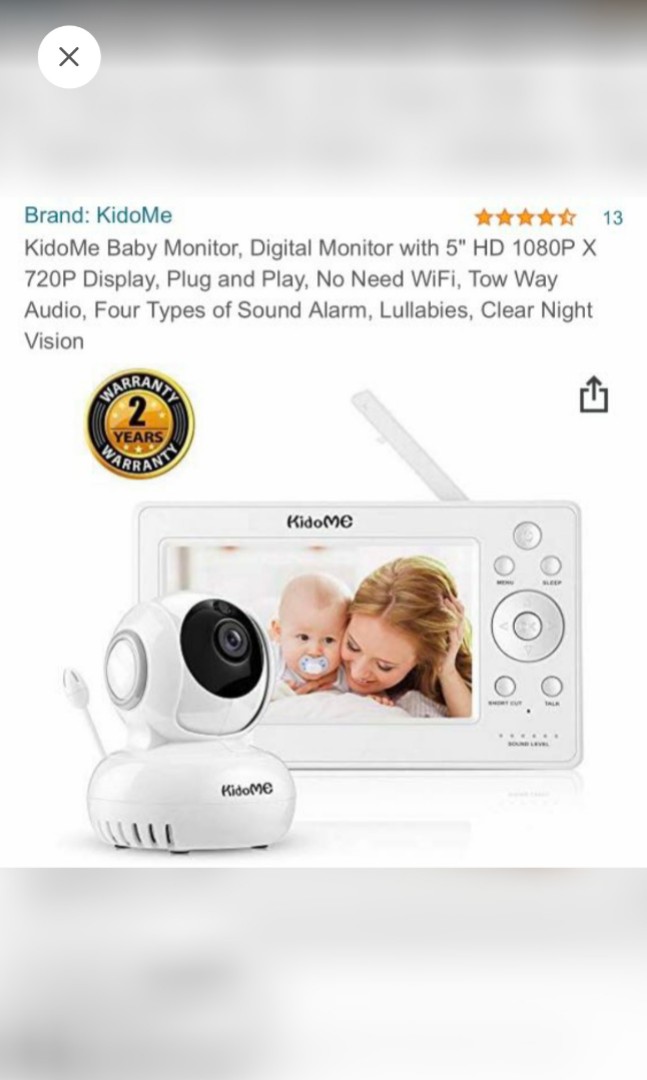 Kidome baby monitor 2025