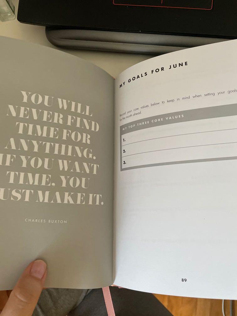 Kikki k goal journal, Hobbies & Toys, Stationery & Craft, Stationery