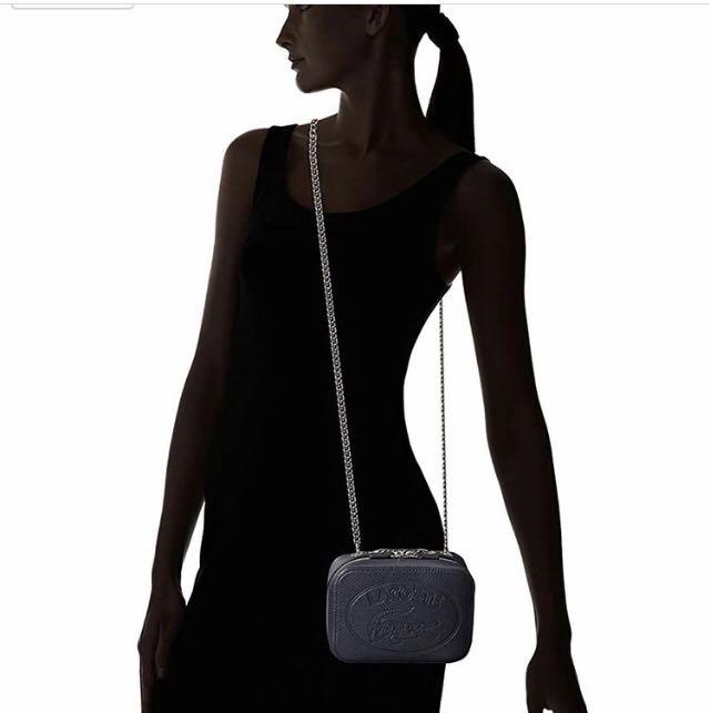 Lacoste chain best sale bag