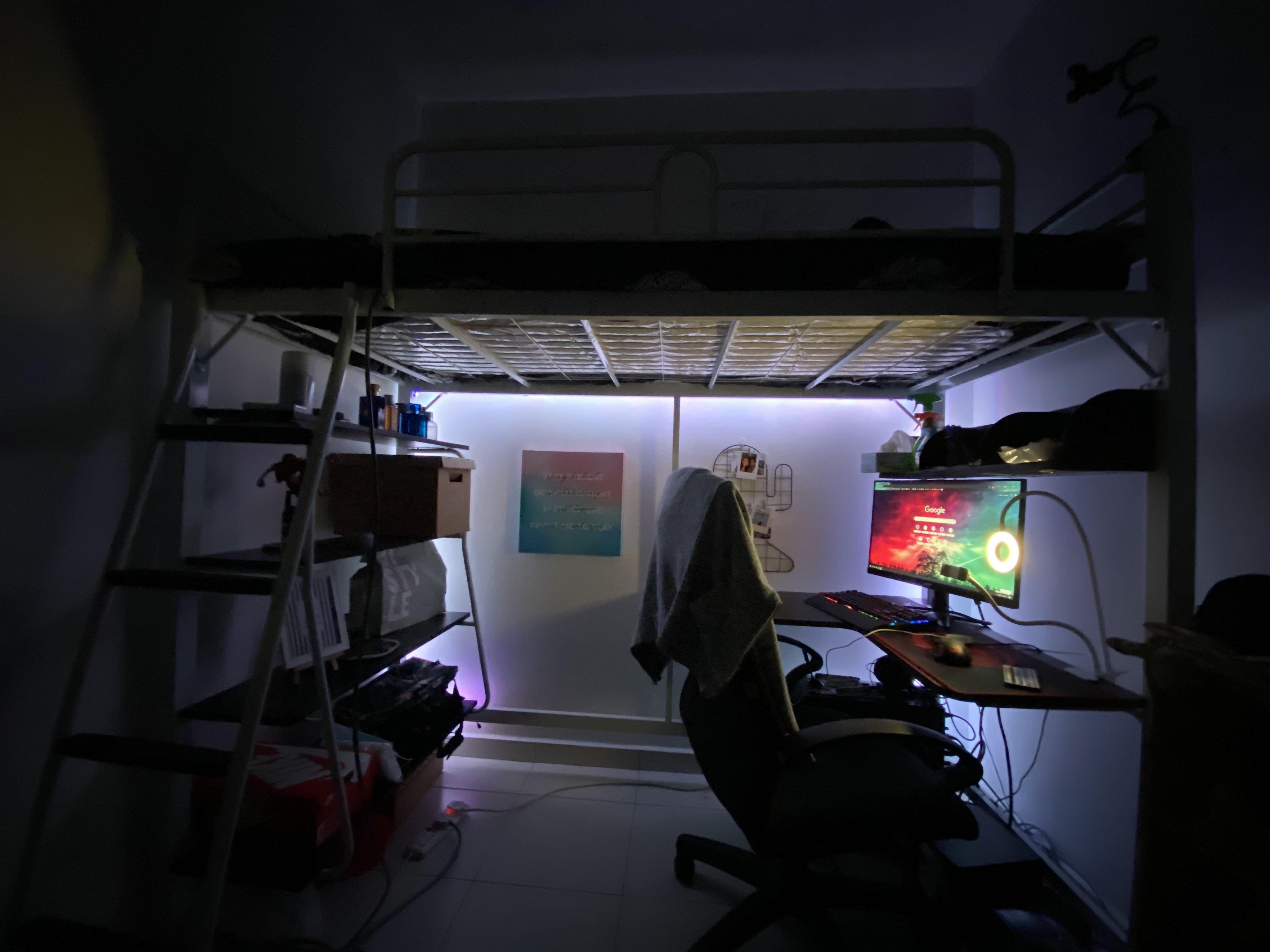 LOFT BED ALOHA 3V Free RGB LED LIGHTS