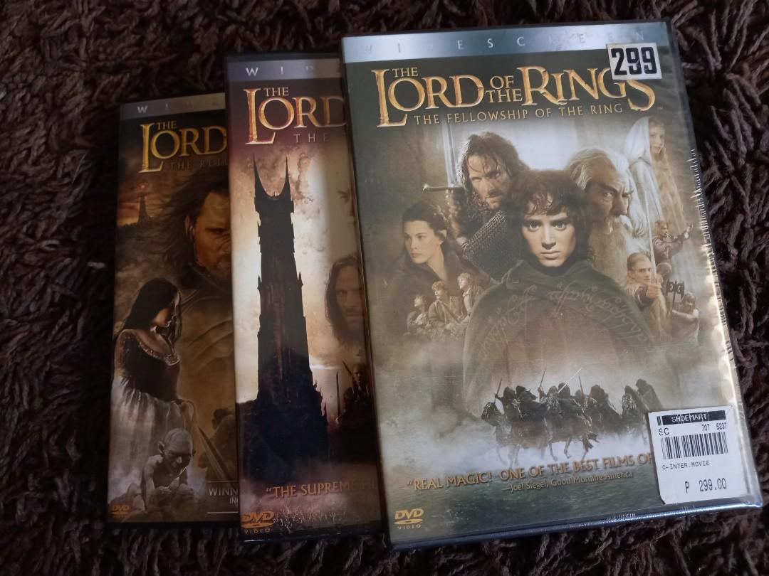 Lord Of The Ring Complete Set Dvd Hobbies Toys Music Media Cds Dvds On Carousell