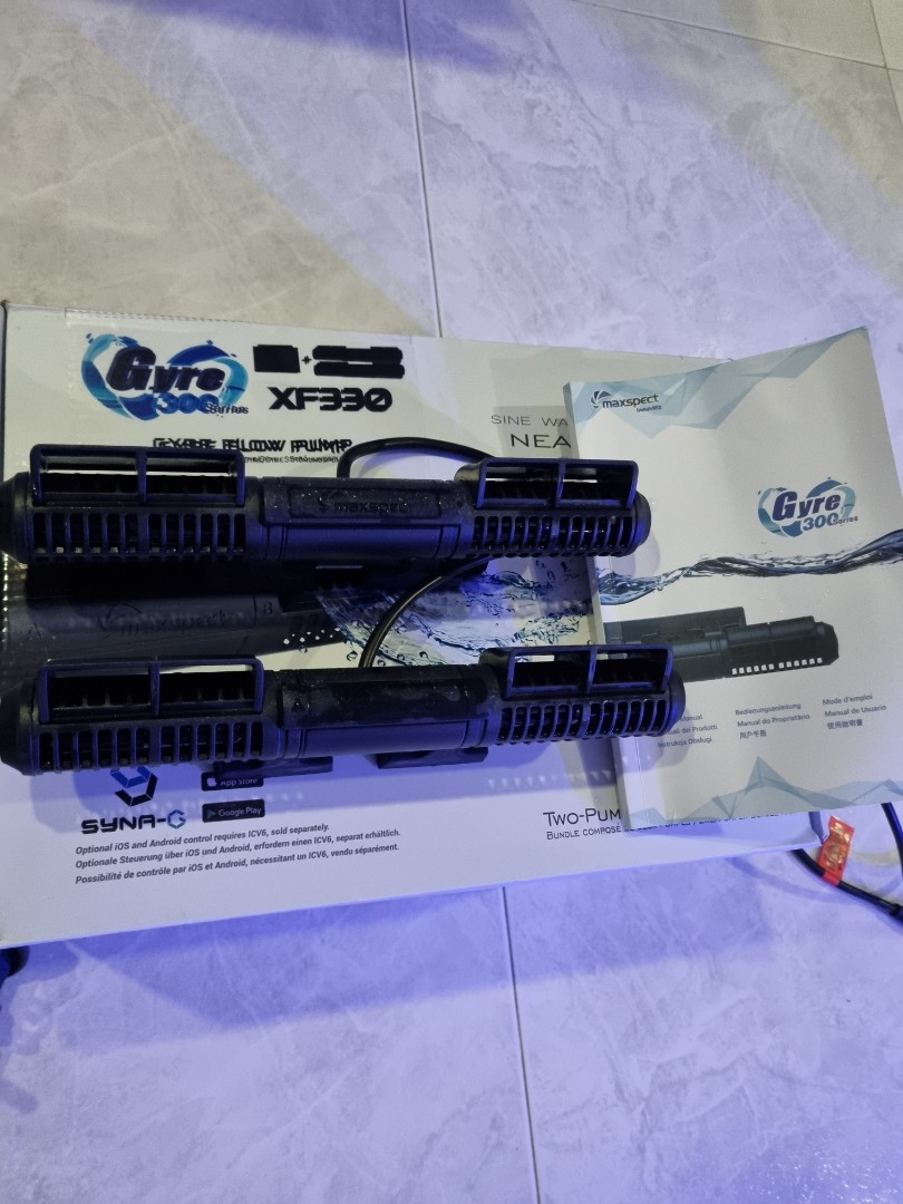 Maxspect Gyre XF330 2 Pump Bundle, Pet Supplies, Homes Other Pet Accessories on Carousell Maxspect Gyre XF330 2 Pump Bundle, Pet Supplies, Homes Other Pet Accessories on Carousell