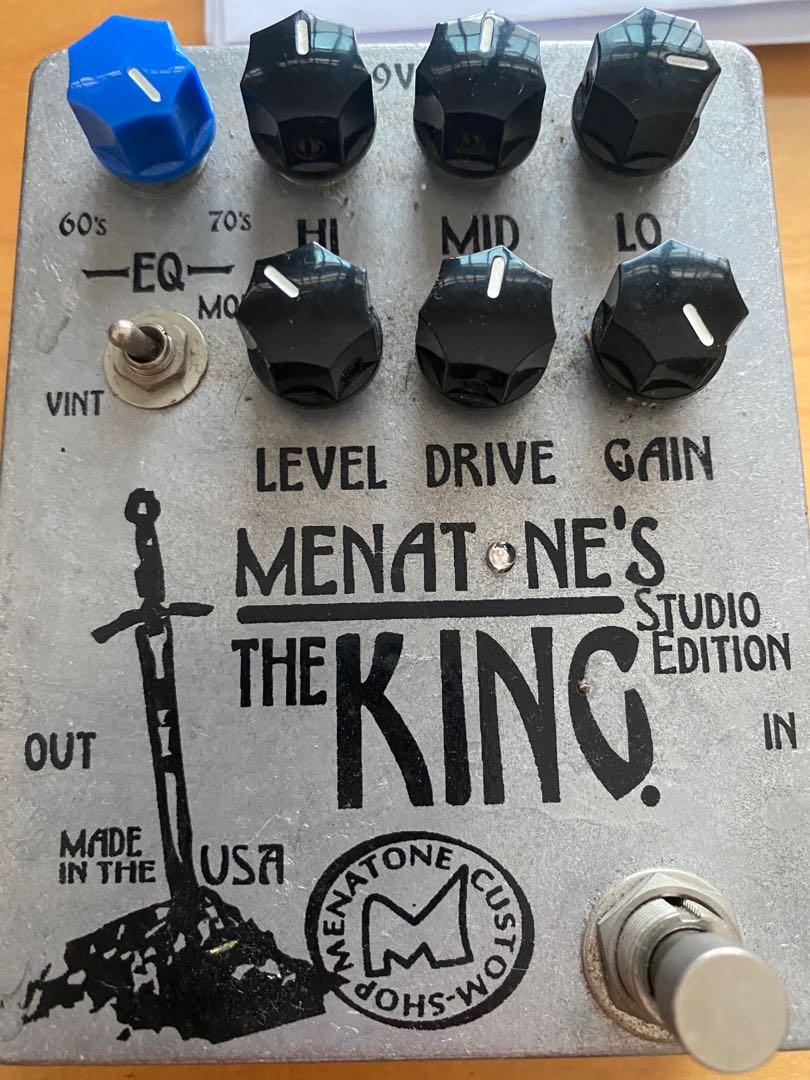 guitar pedal : Menatone the KING studio edition, Hobbies & Toys, Music &  Media, Music Accessories on Carousell