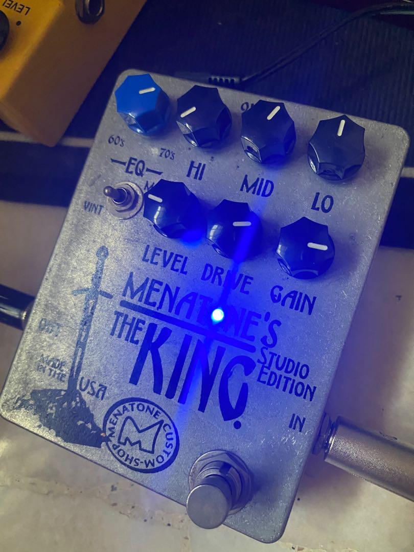 guitar pedal : Menatone the KING studio edition, Hobbies & Toys, Music &  Media, Music Accessories on Carousell