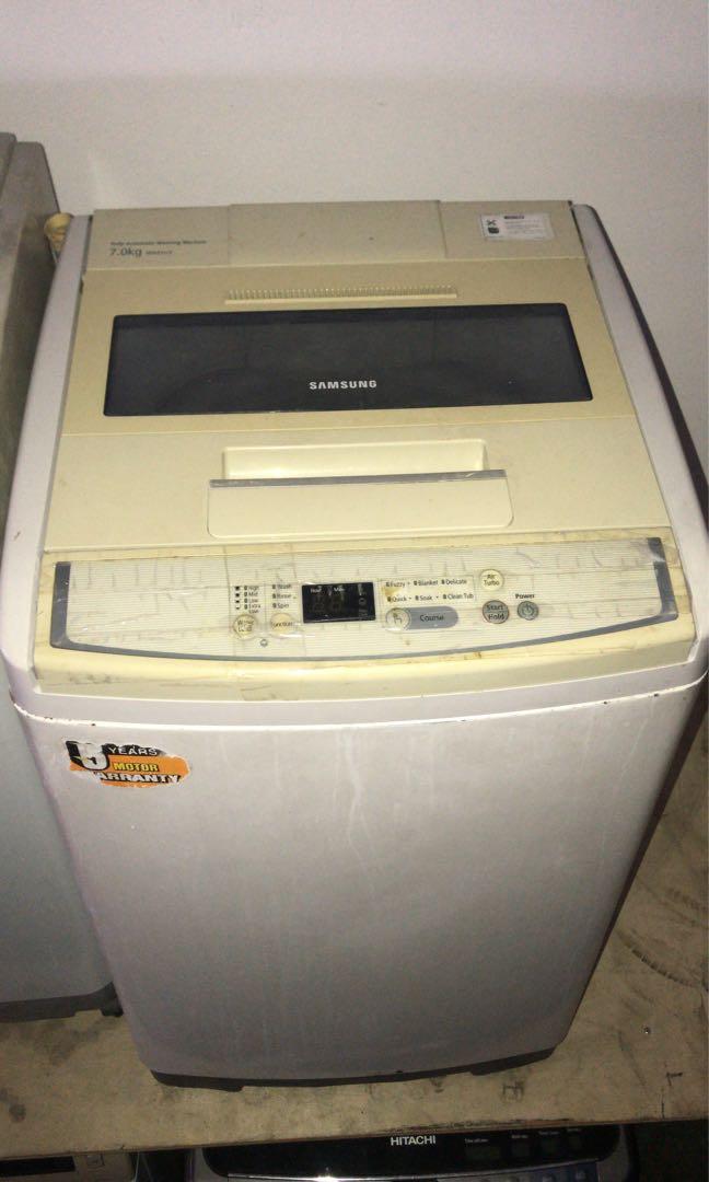 Mesin Basuh Secondhand Murah Kitchen Appliances On Carousell