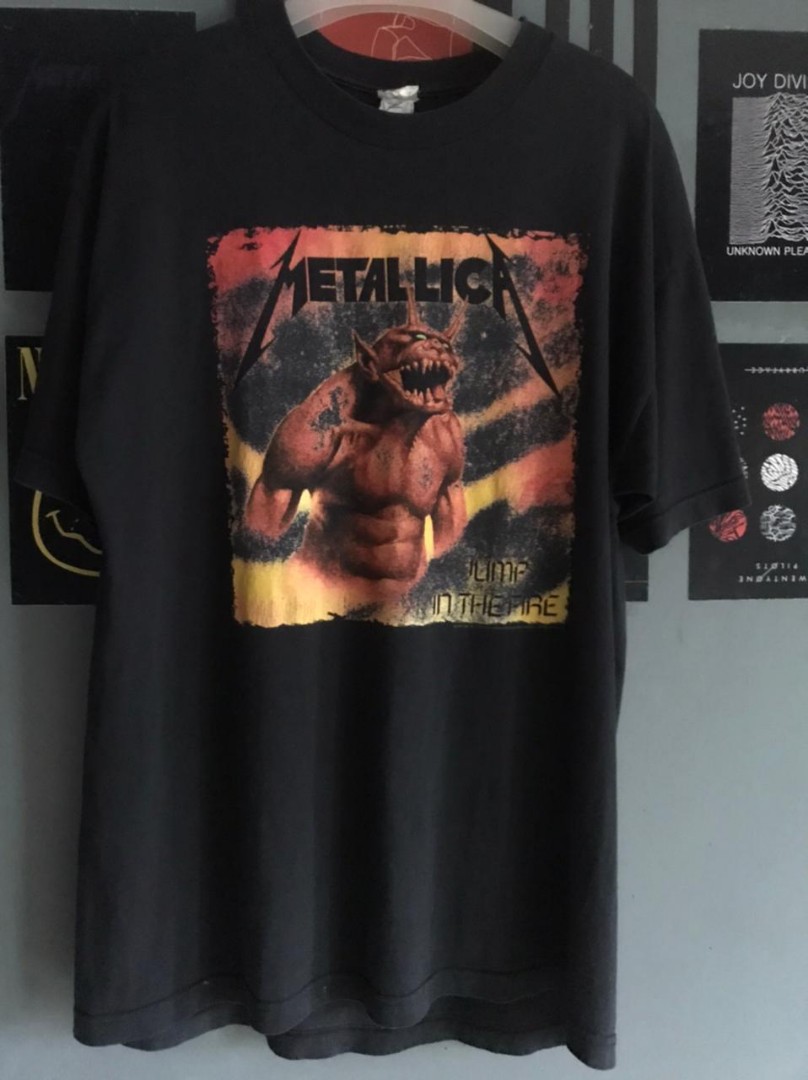 Metallica Jump In The Fire, Fesyen Pria 
