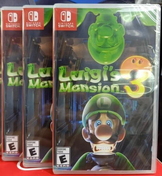 Luigi's Mansion 3 Nintendo Switch Game Deals 100% Official