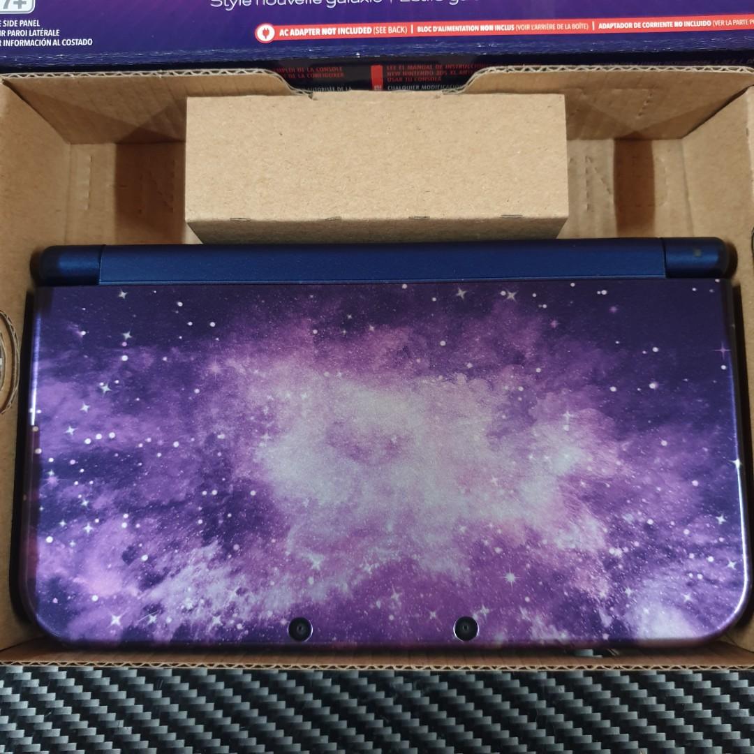 New Nintendo 3ds Xl Galaxy Style Video Gaming Video Game Consoles Nintendo On Carousell