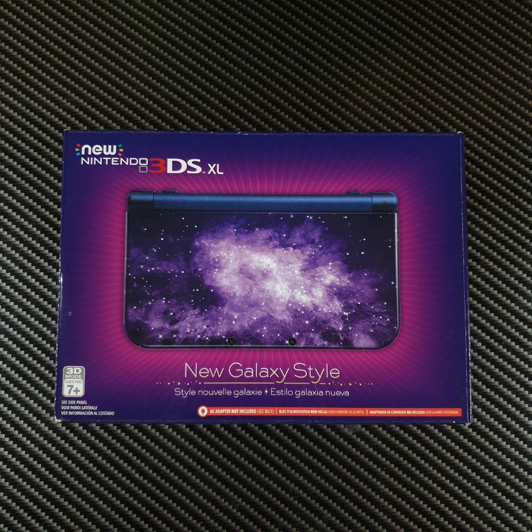 New Nintendo 3ds Xl Galaxy Style Video Gaming Video Game Consoles Nintendo On Carousell