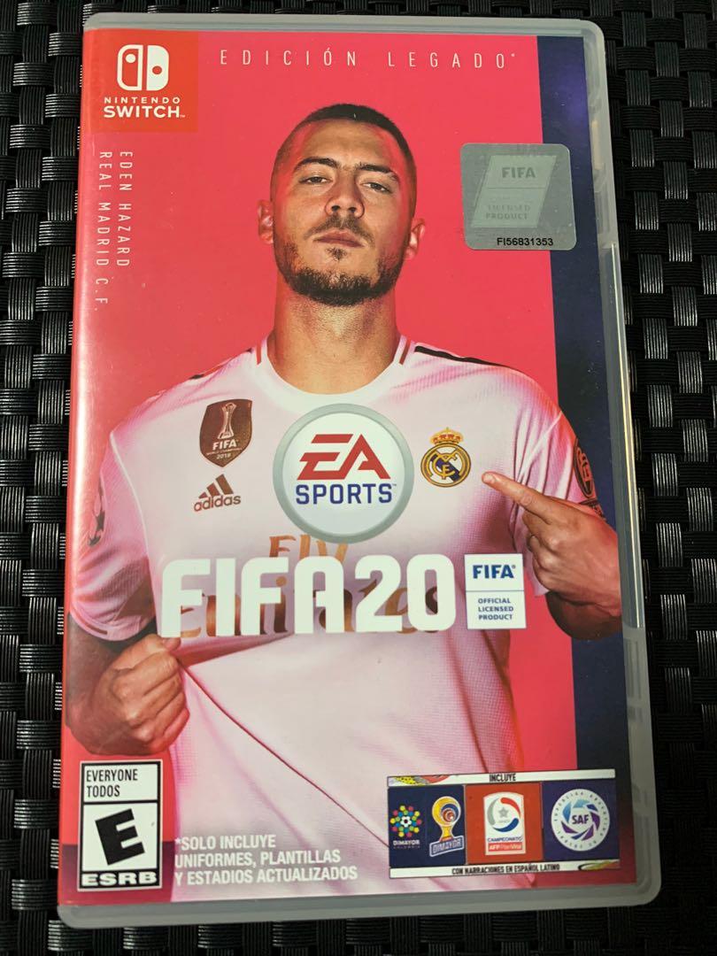 Fifa 20 (Category: Nintendo) located in Singapore. Submitted by littleshoponline (Listing ID 1077672221, Image 1). Description: Played only once and kept in the box ever since. Practically like brand new condition..