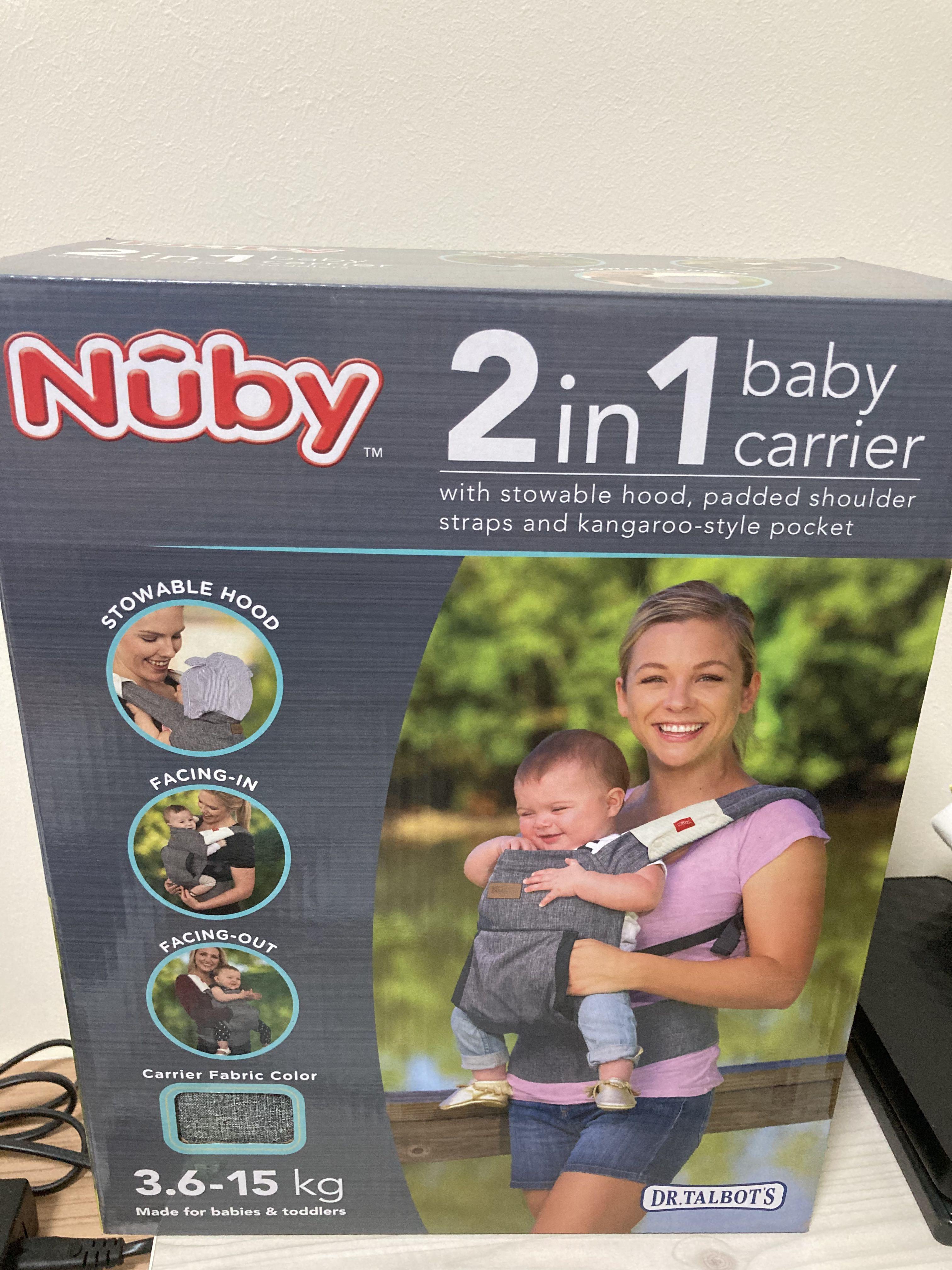 Nuby 2 in 1 baby carrier outlet