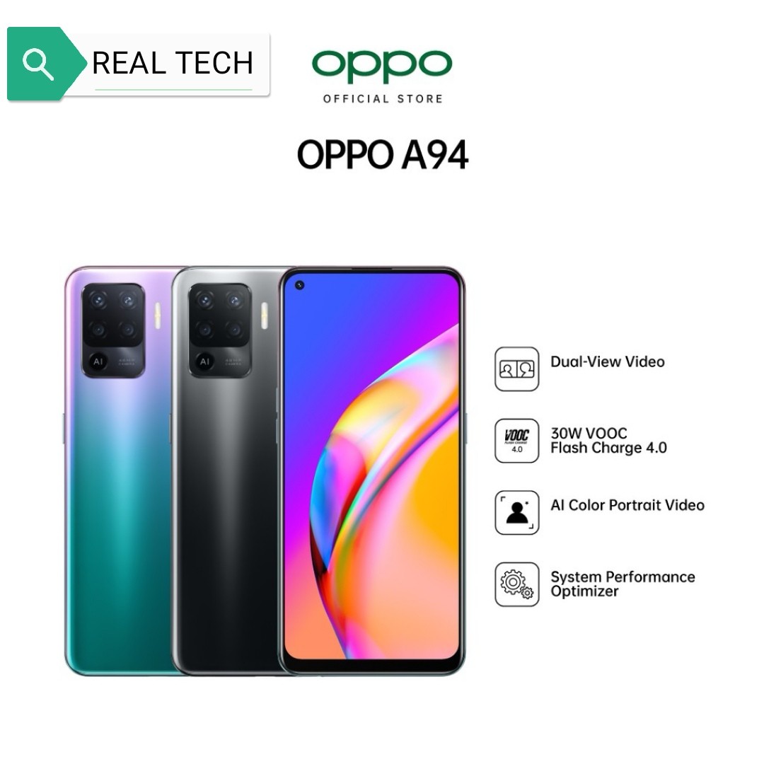 Oppo A94 128gb 8gb 5 Free Gifts Brand New 2 Years Warranty Mobile Phones Tablets Android Phones Oppo On Carousell