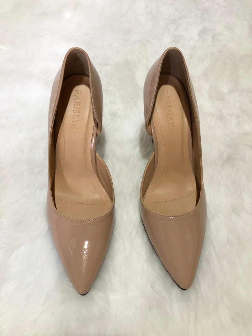 Authentic MANGO Nude Skintone Pointed Heels Pumps Court Shoes Size 5 35,  Women's Fashion, Footwear, Heels on Carousell