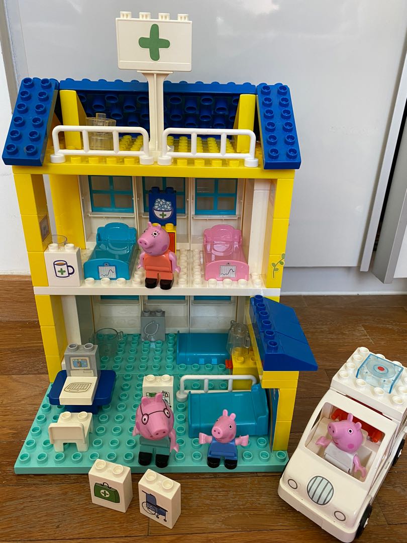 Peppa pig duplo hospital shop