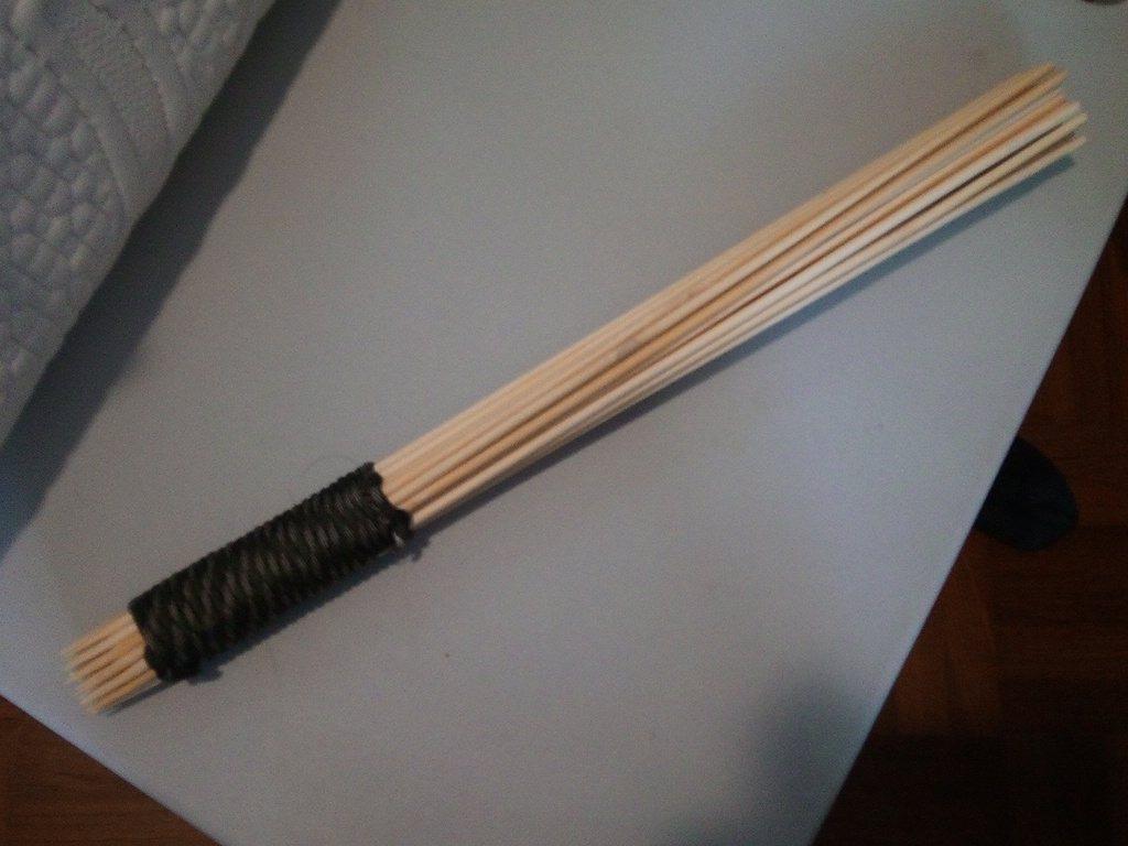 Qigong, Shaolin, Tai Ji, handmade Bamboo energy brush, Health