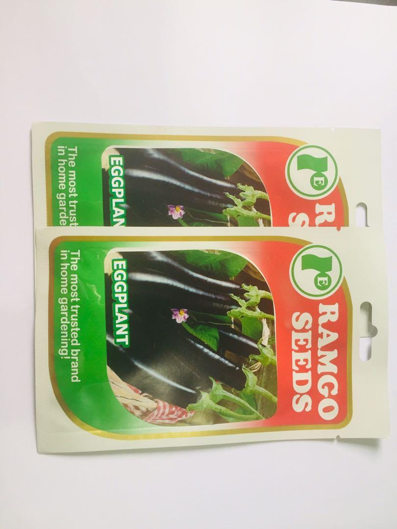Ramgo eggplant seeds (Category: Plants & Seeds) located in Navotas City. Submitted by user009x (Listing ID 1077649602, Image 2). Description: Ramgo eggplant seeds 4 grams per packet Bargain for bulk orders Sow before 2023.