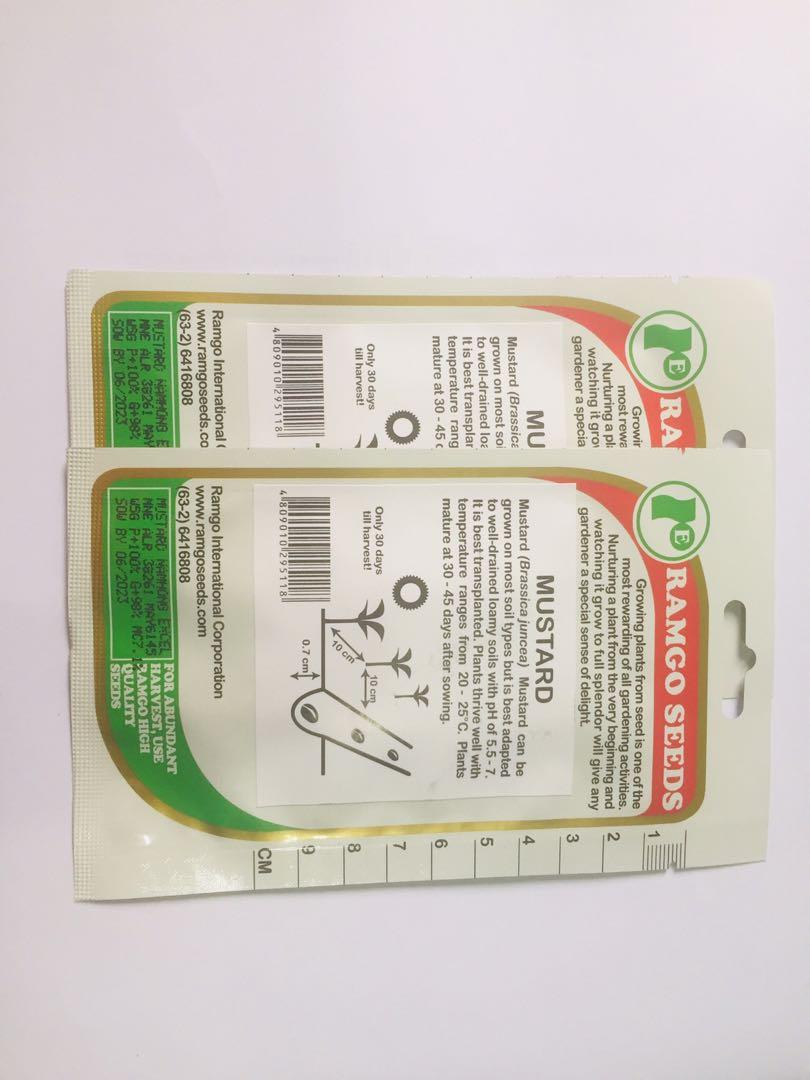 Ramgo Mustard seeds (Category: Plants & Seeds) located in Navotas City. Submitted by user009x (Listing ID 1077649942, Image 3). Description: Ramgo Mustard seeds Bargain for bulk orders Shipping nation wide Sow before 2023.