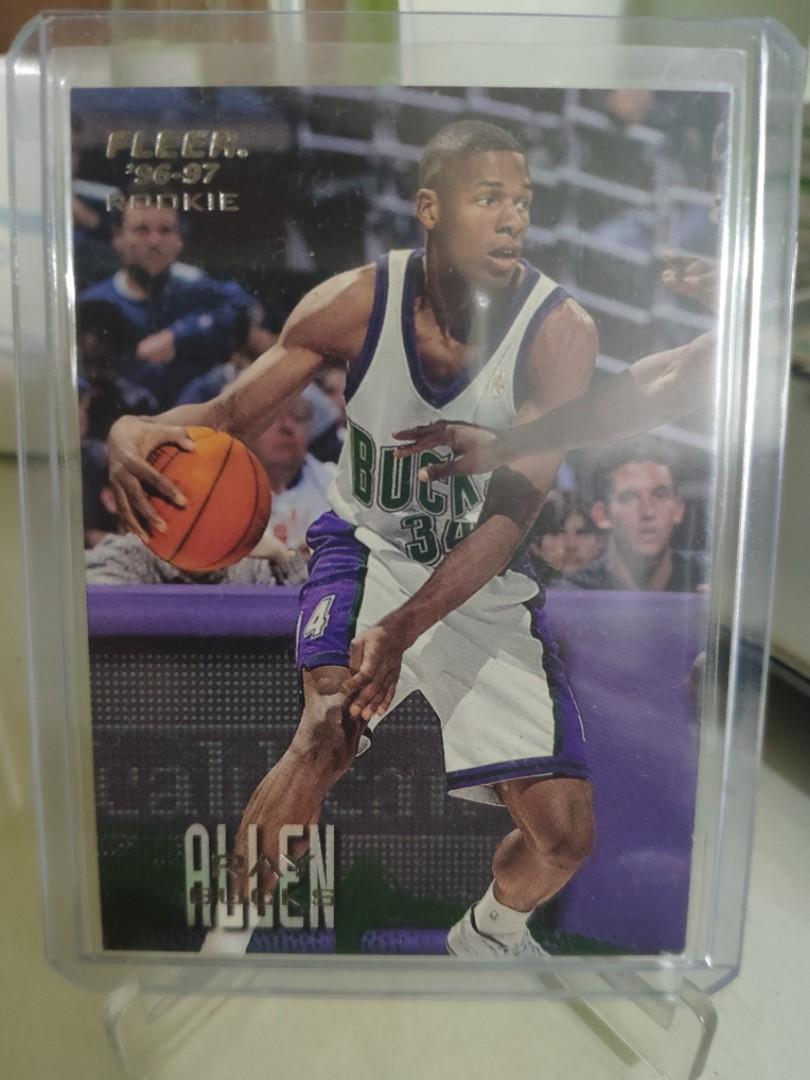 Ray Allen Rookie Card Fleer Nba Cards For Sale Hobbies Toys Toys Games On Carousell