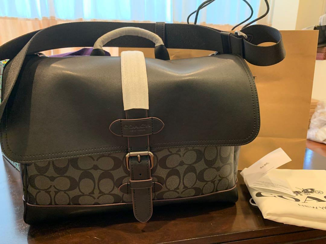 Coach hudson small messenger bag top