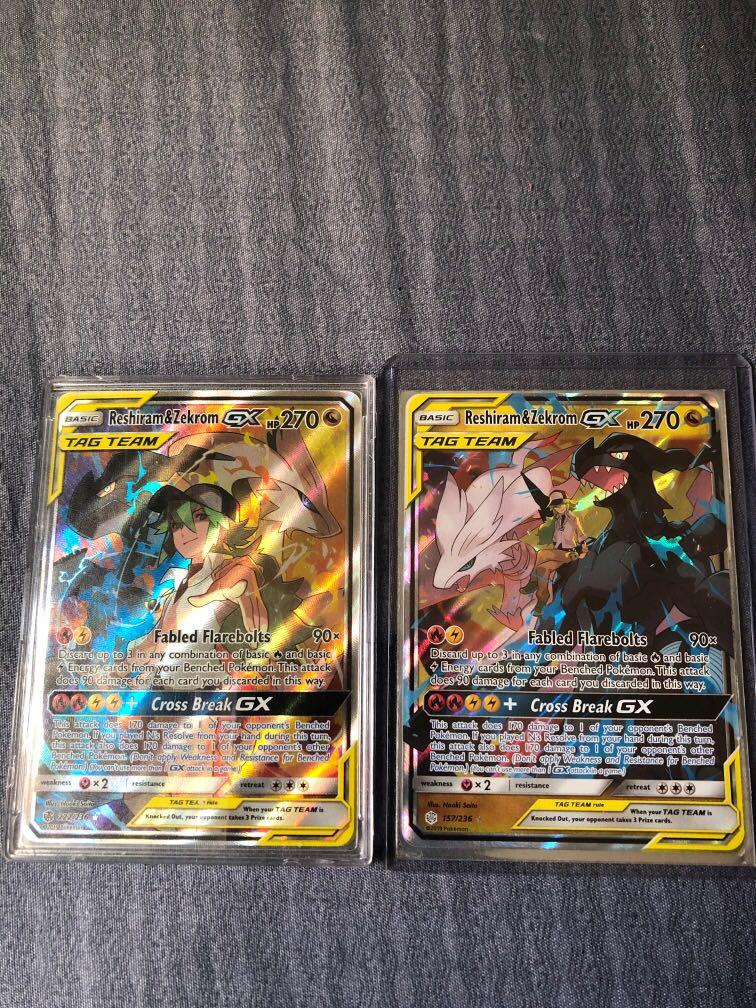Zekrom Coll Art - The Zekrom Reshiram Set Psa 10 Hobbies ...