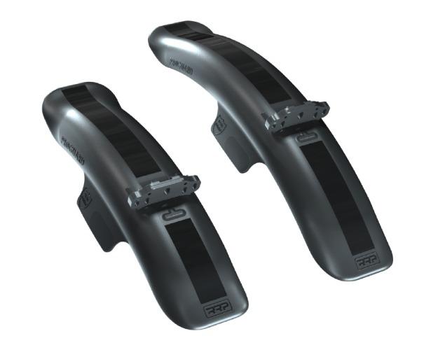 Parafango MTB RRP Proguard Bolt On V2 Mini - Protezione Anteriore, Design Compatto, Colore Nero