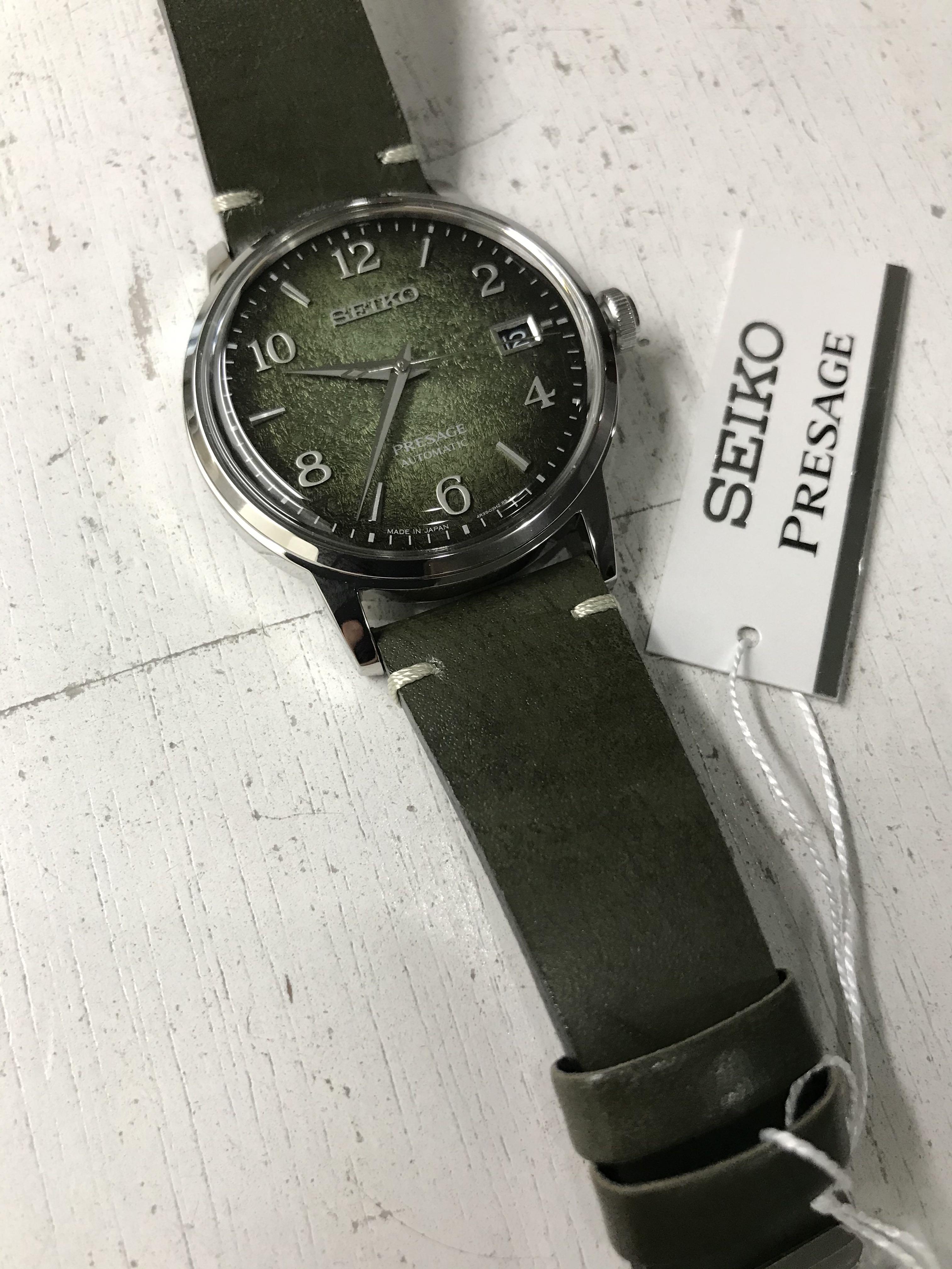 Seiko Cocktail Time Matcha SRPF41 SRPF41J, Men's Fashion, Watches &  Accessories, Watches on Carousell