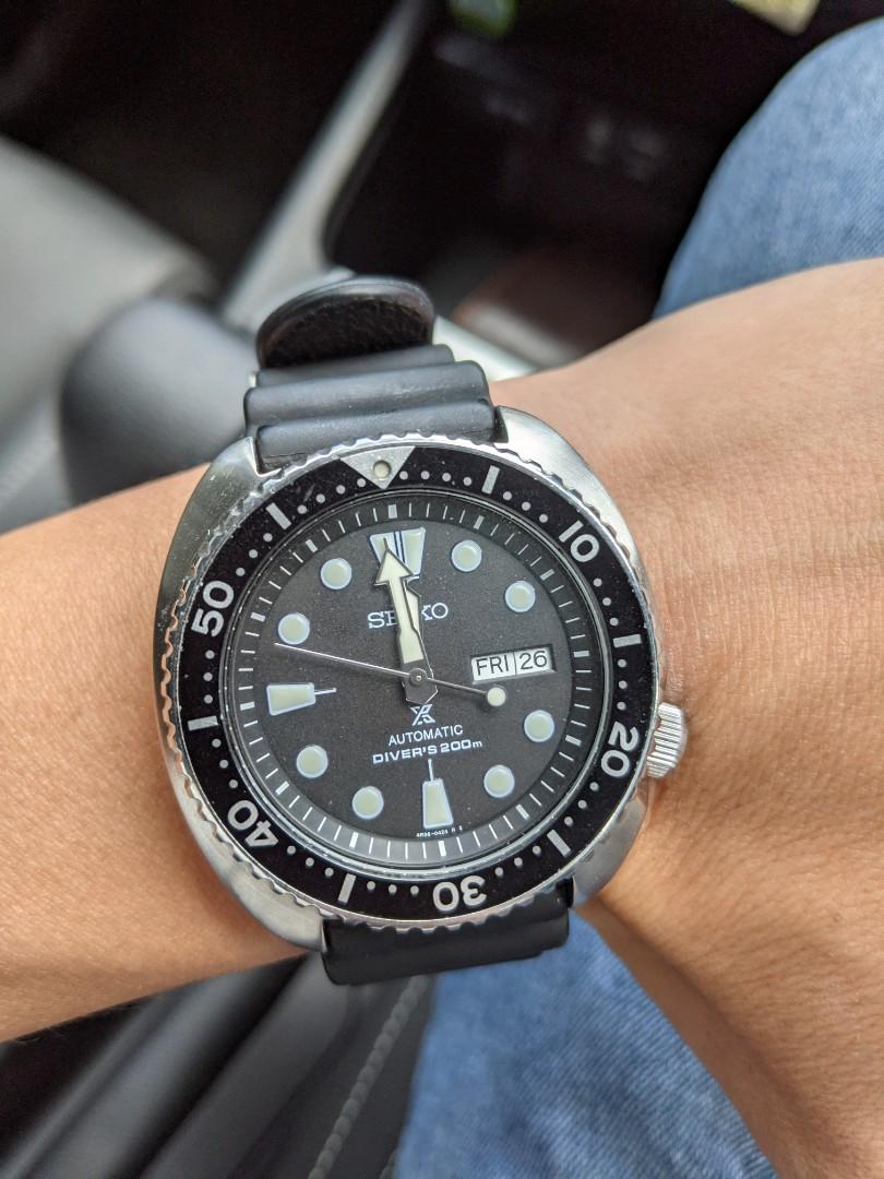 Used top seiko turtle
