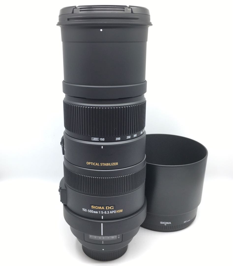 Sigma APO 150-500mm F5-6.3 DG OS HSM For Nikon, 攝影器材