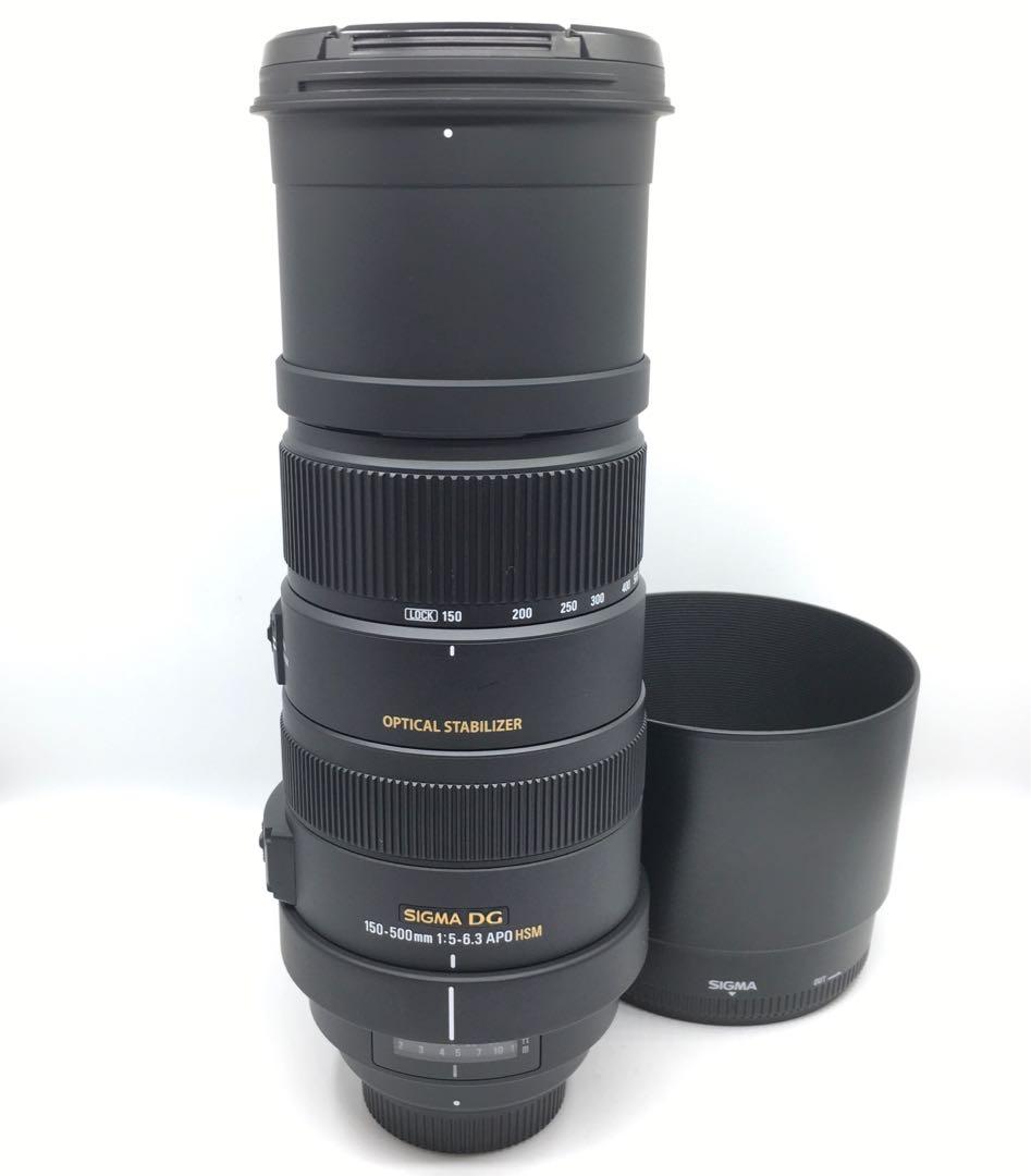 Sigma APO 150-500mm F5-6.3 DG OS HSM For Nikon, 攝影器材, 鏡頭及
