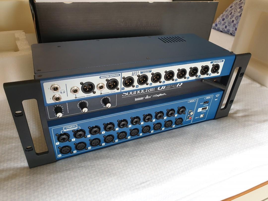 Soundcraft UI24r Digital Mixer / Recorder / Audio Interface, Audio