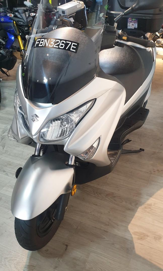 Suzuki burgman second hand top