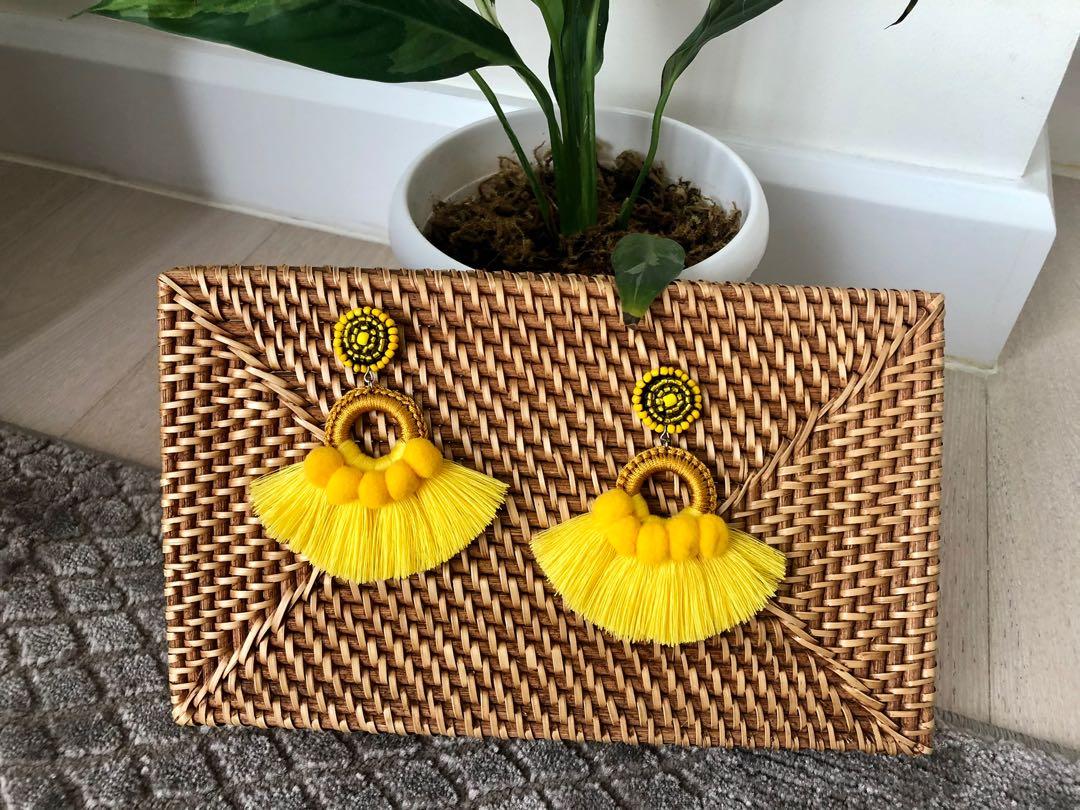 Tassel Earrings Beach Earrings (Category: Earrings) located in Cebu City. Submitted by ddsecondselection (Listing ID 1077689149, Image 3). Description: PM for inquiries. Follow @dyosahandmade on IG and FB for more of this cuties. .
