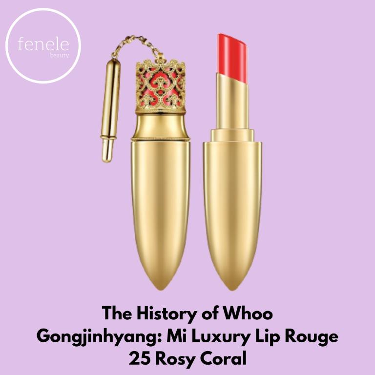 Luxury Lip Rouge No.25 Rosy Coral W