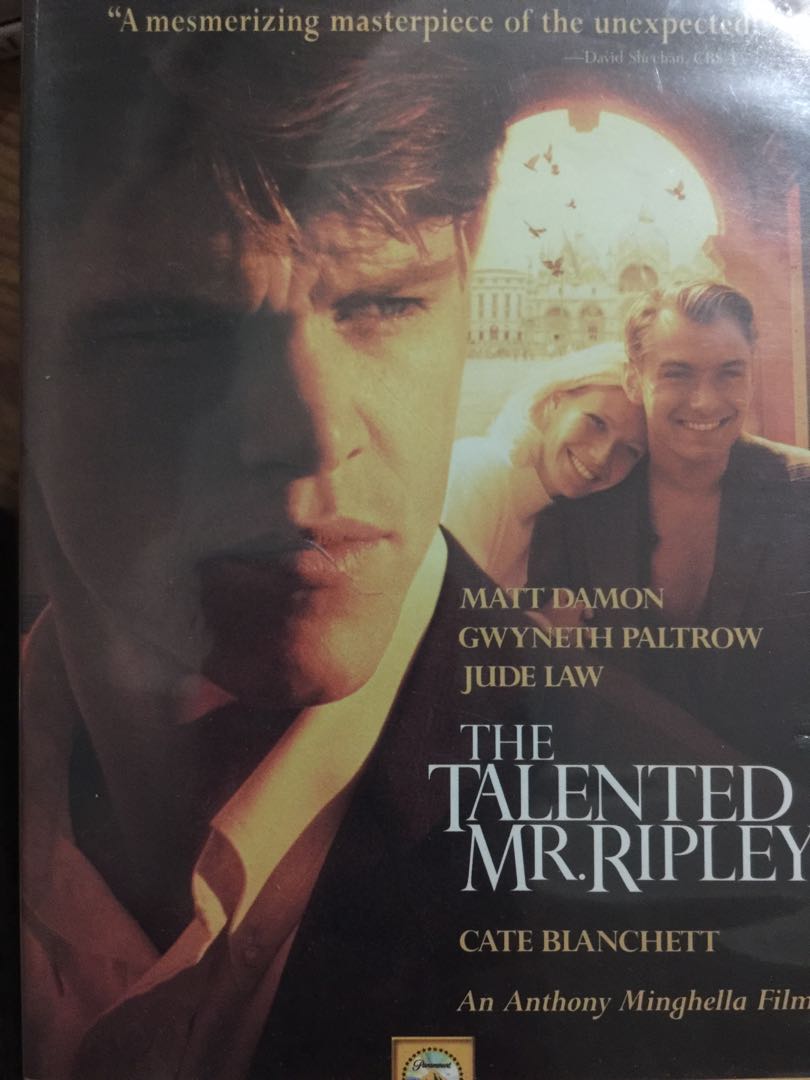 The Talented Mr. Ripley DVD, Hobbies & Toys, Music & Media, CDs & DVDs